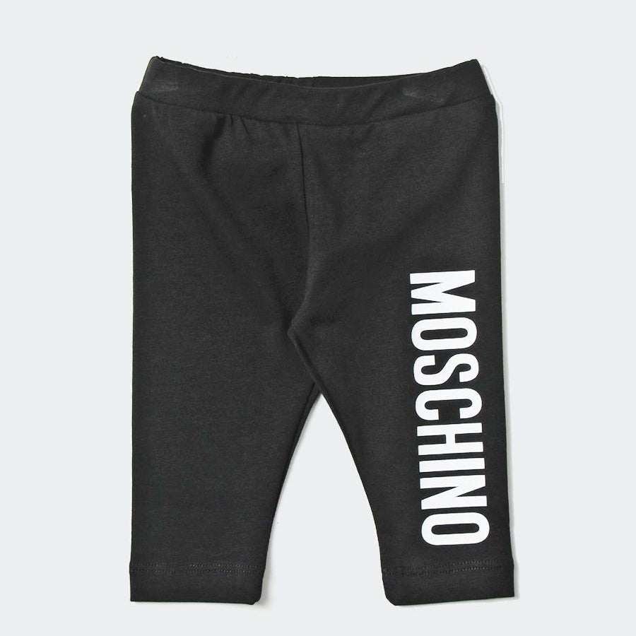 Moschino Vertical Print Leggings