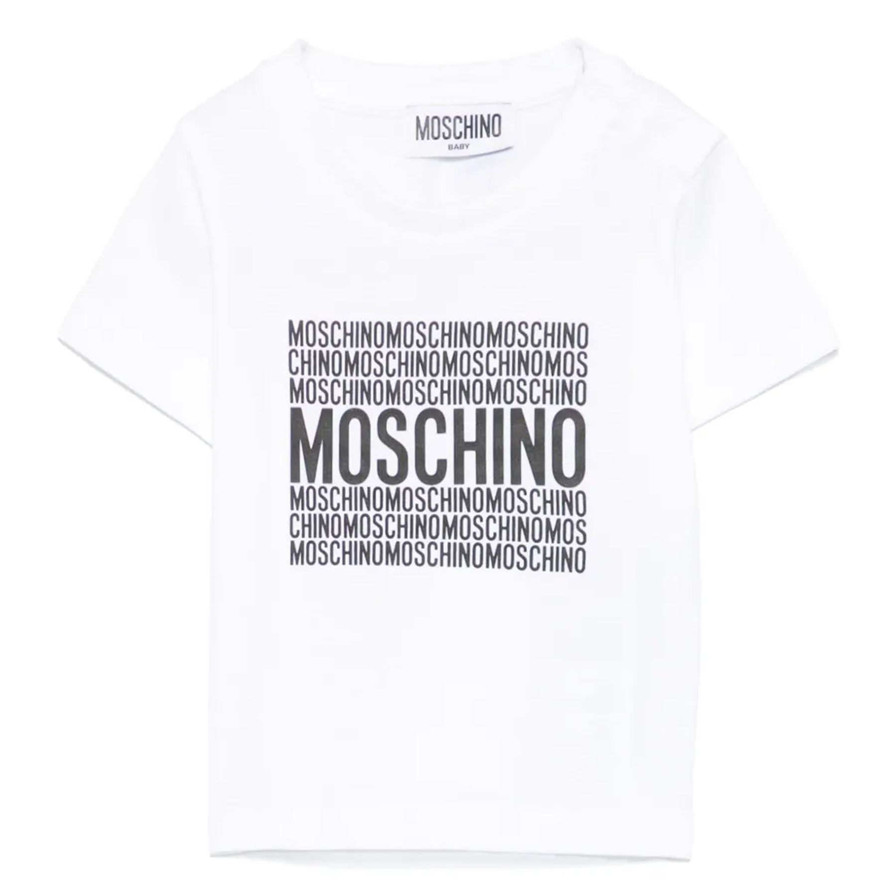 Moschino Multi-logo Print T-shirt