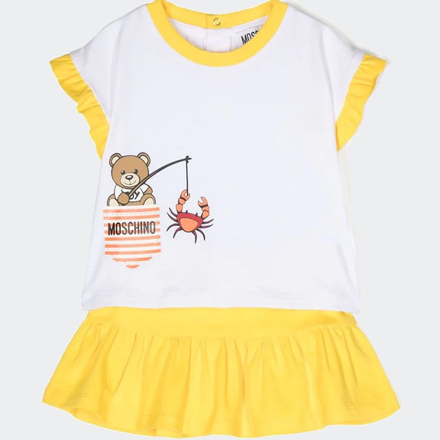 Moschino T-shirt and Skirt Set