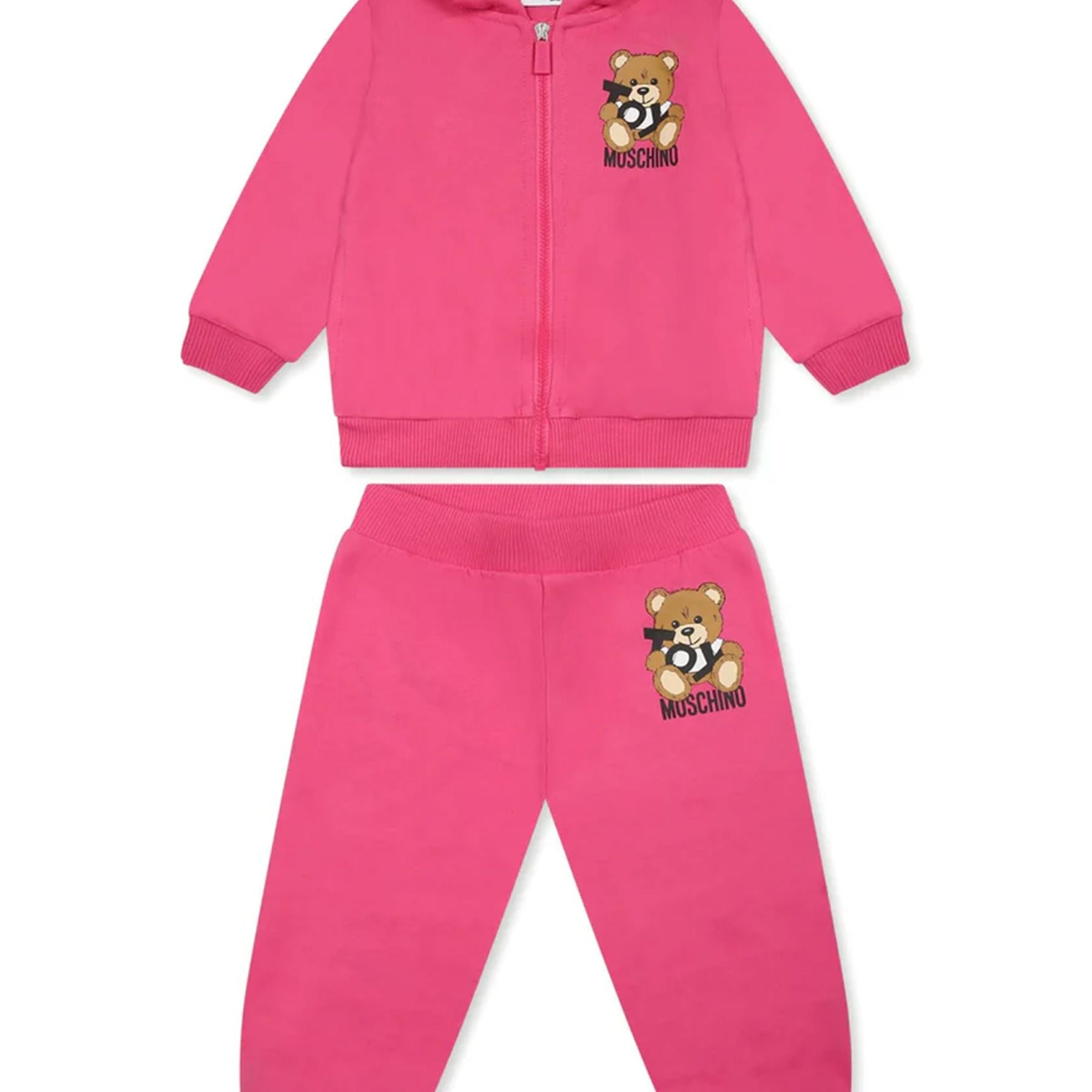 Moschino Full-Zip Sportswear and Jogging Set