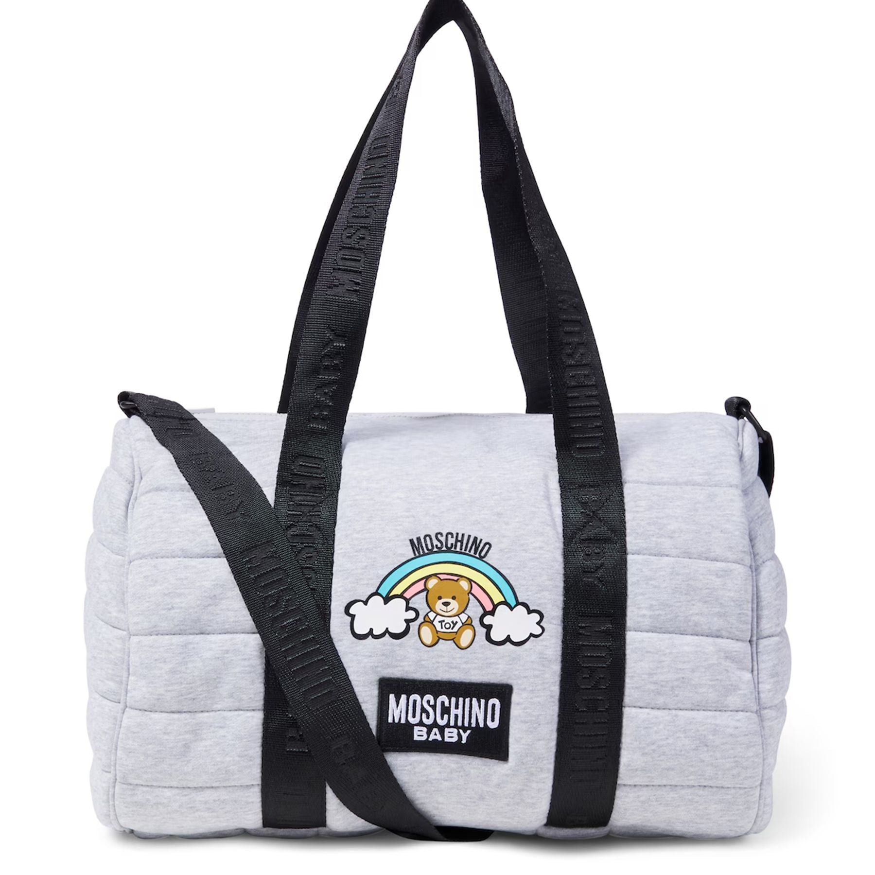 Moschino Baby Bag with Teddy Bear and Rainbow