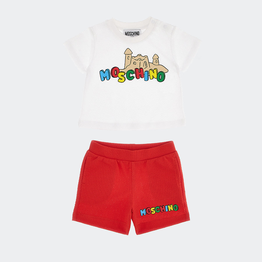 Moschino T-shirt and shorts set