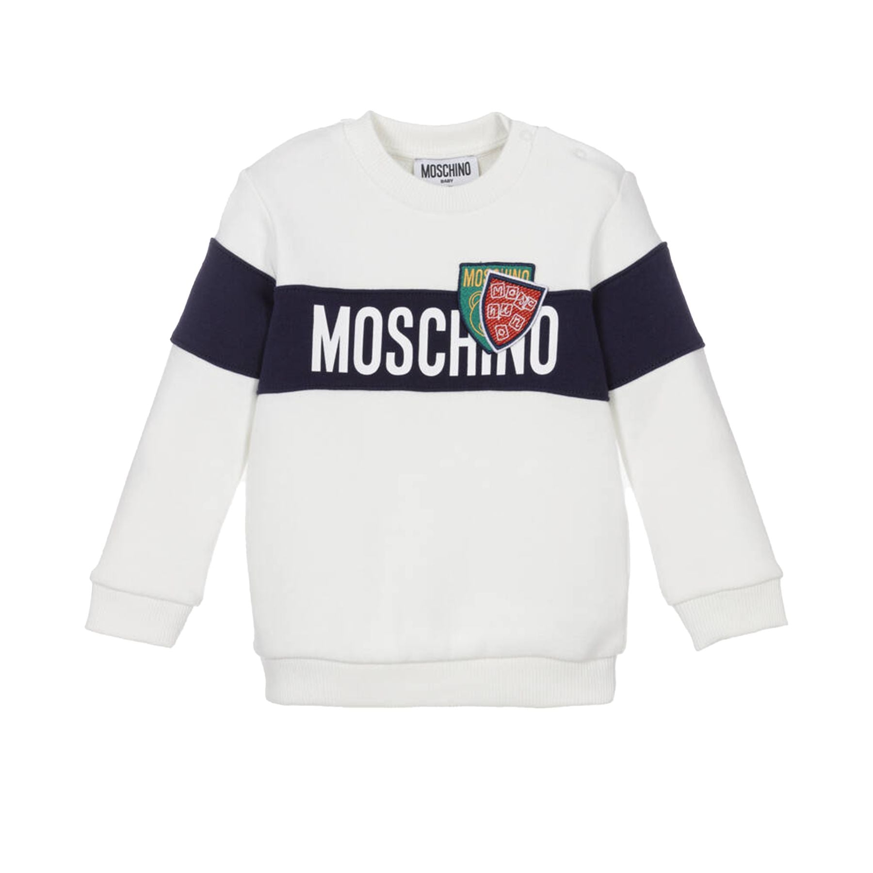 Moschino Crew Neck Long Sleeve Sweatshirt