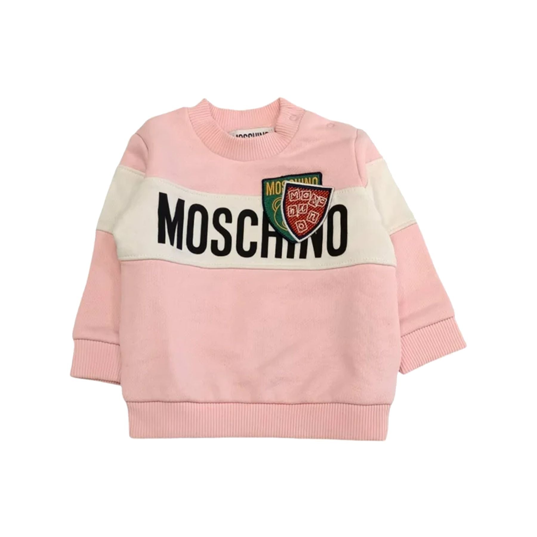 Moschino Crew Neck Long Sleeve Sweatshirt
