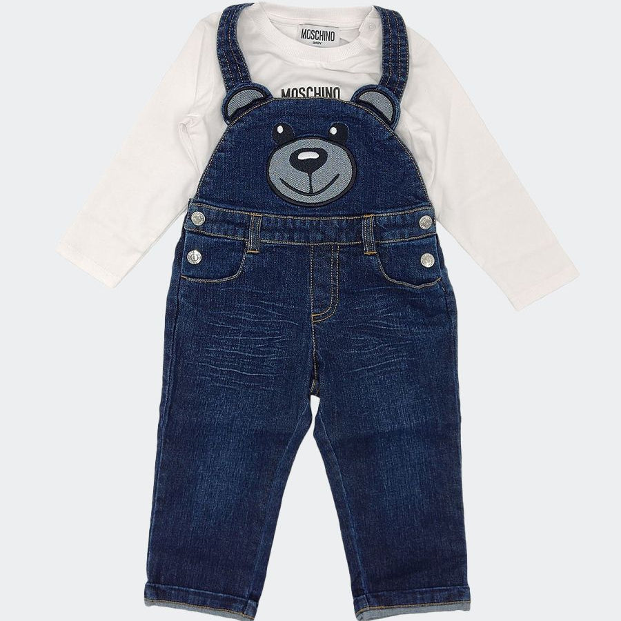 Moschino Overalls and Sweater