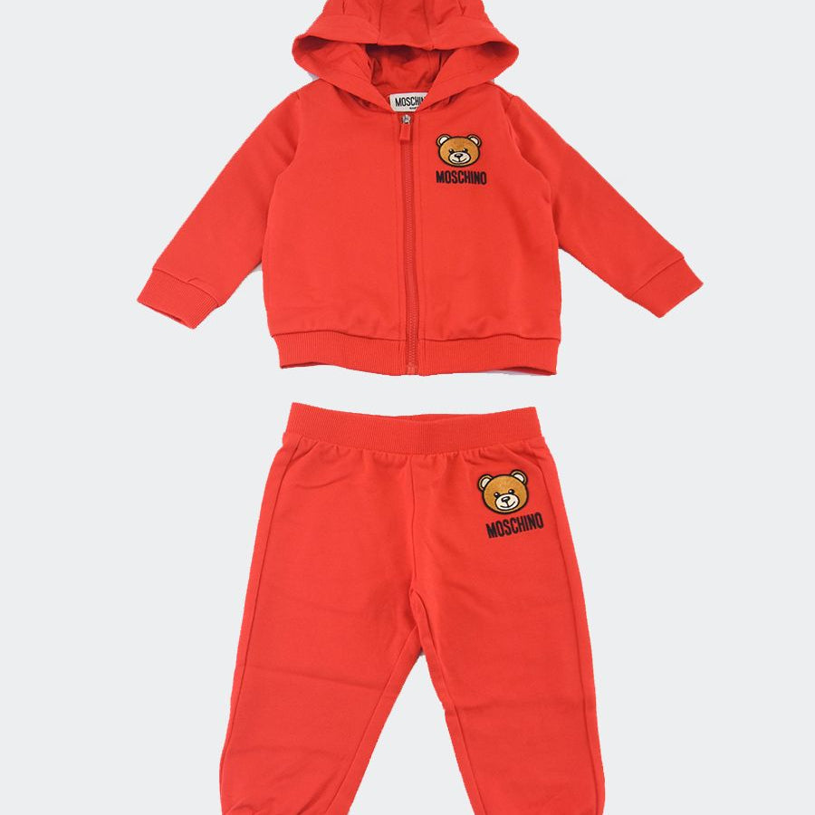 Moschino Sportswear Set with Zip-Up Sweatshirt and Jogging Bottoms