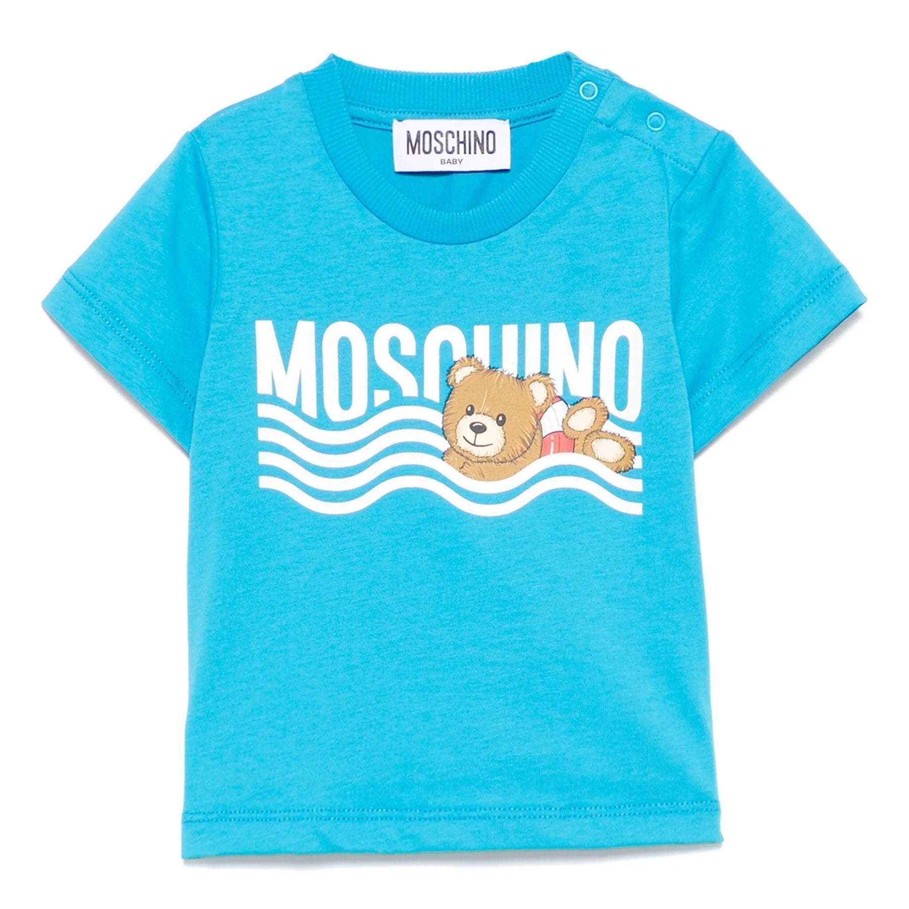 Moschino Teddy Print T-shirt at the Beach