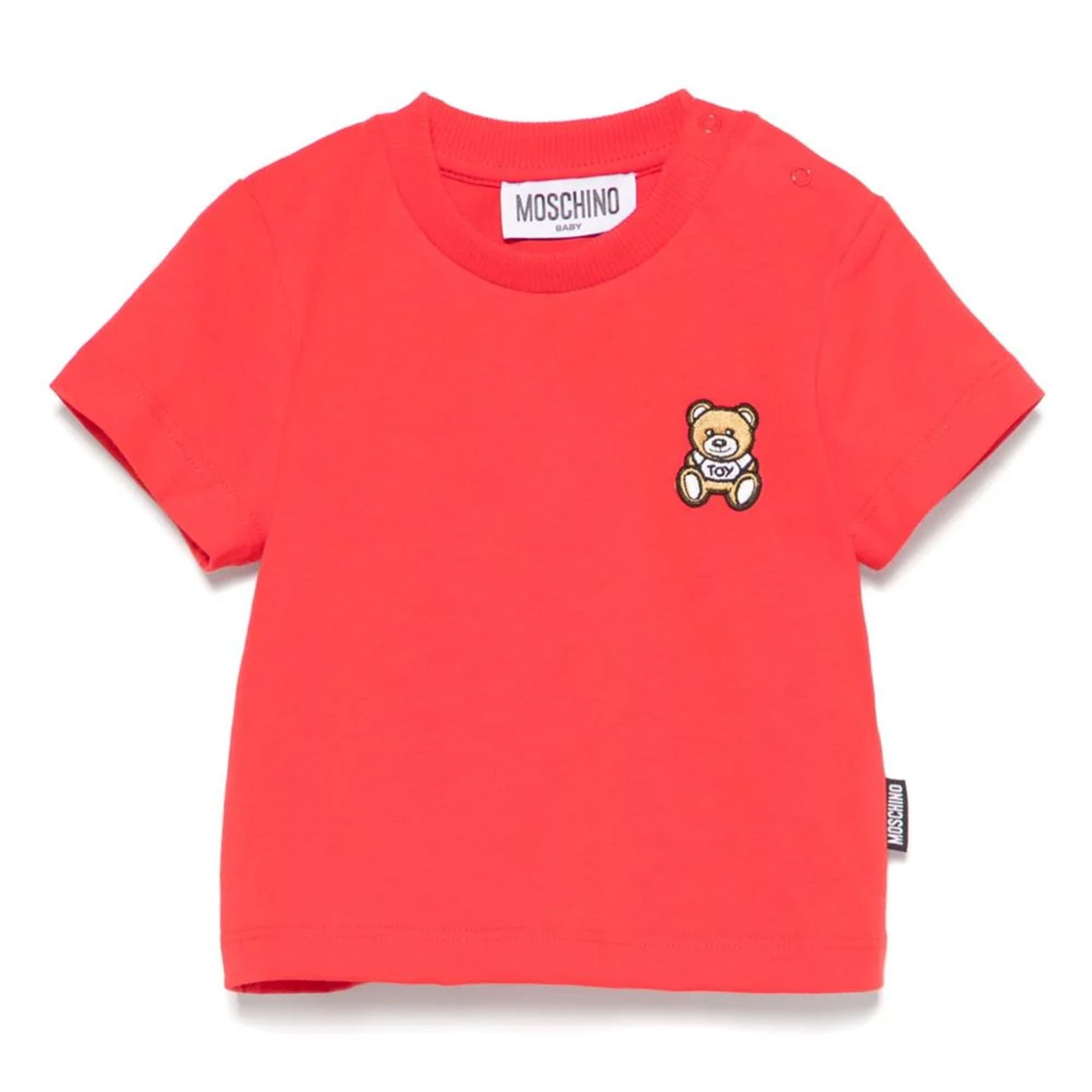 Moschino T-shirt with Teddy in Relief