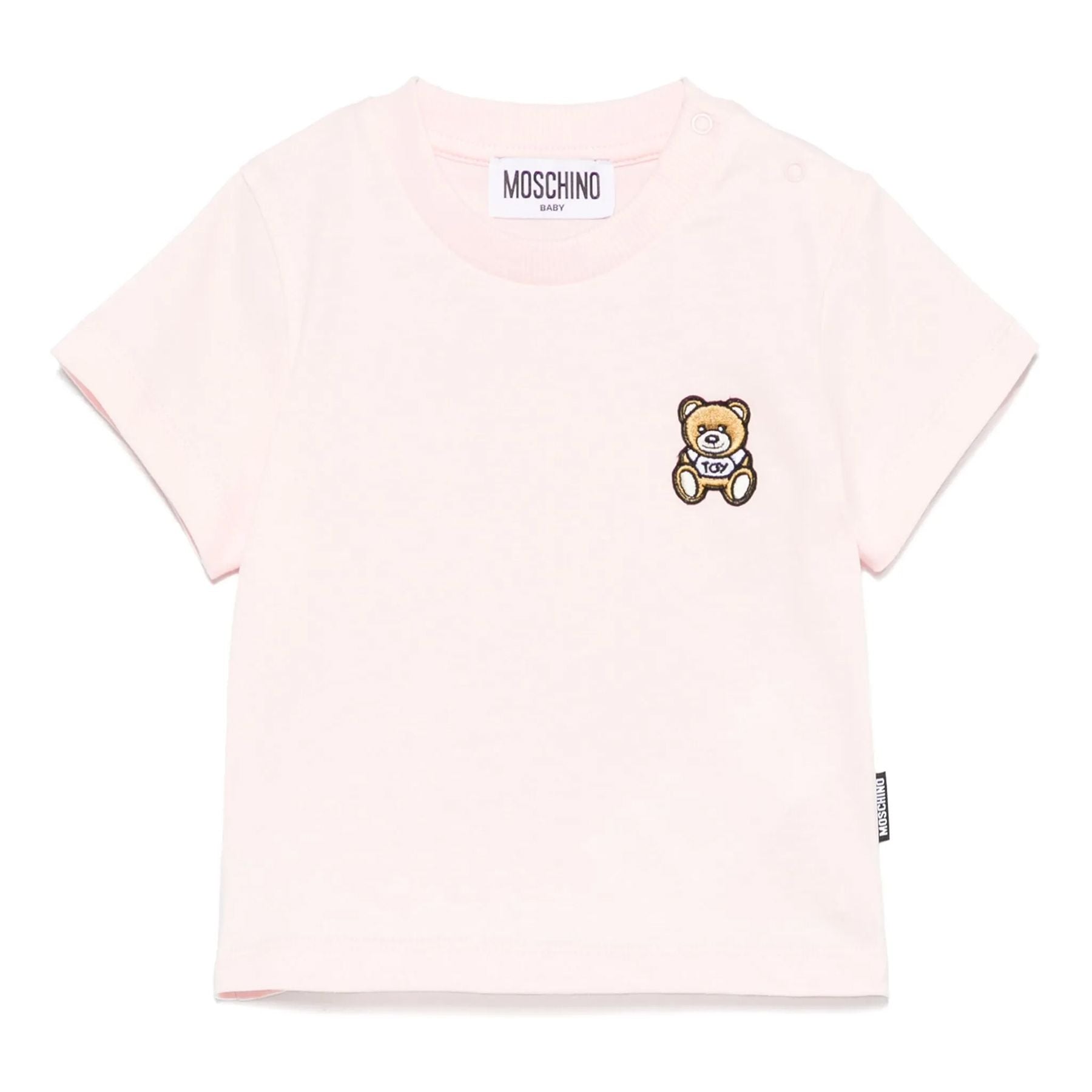 Moschino T-shirt with Teddy in Relief