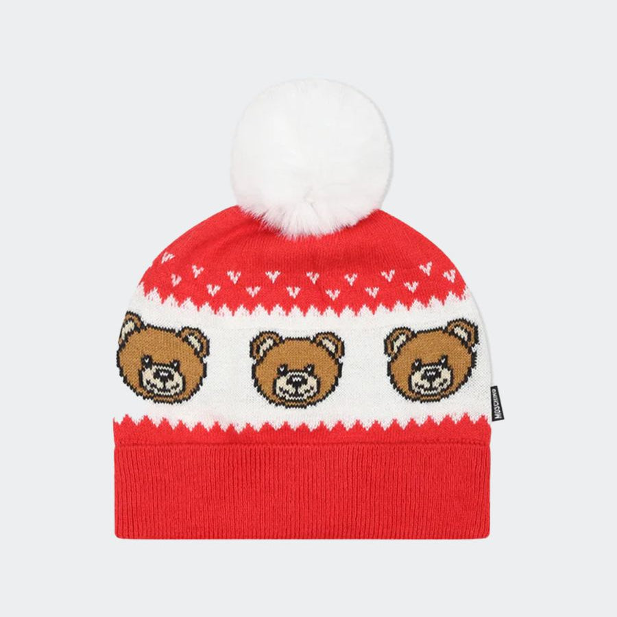 Moschino Hat with Pom Pom