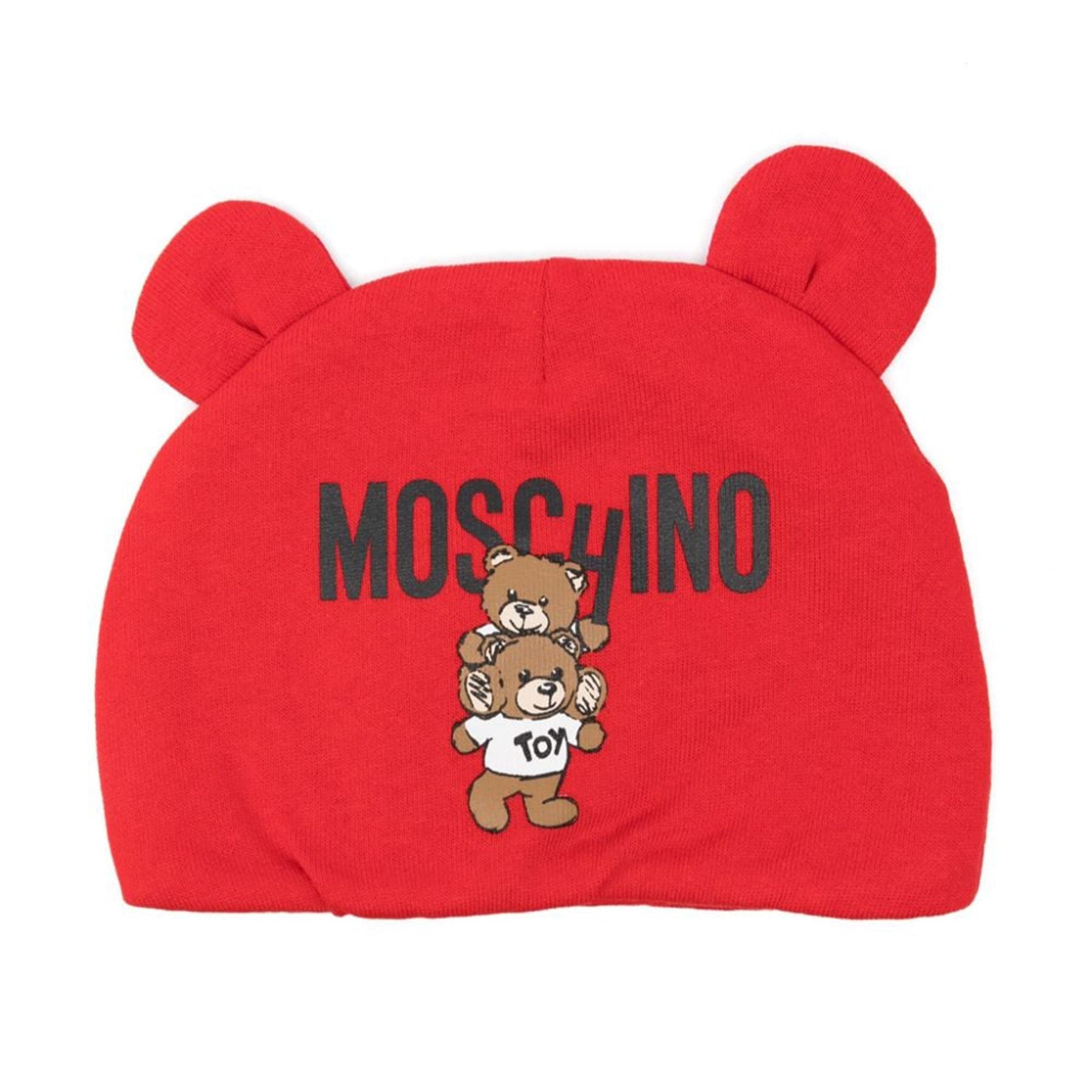 Moschino Solid Color Baby Hat