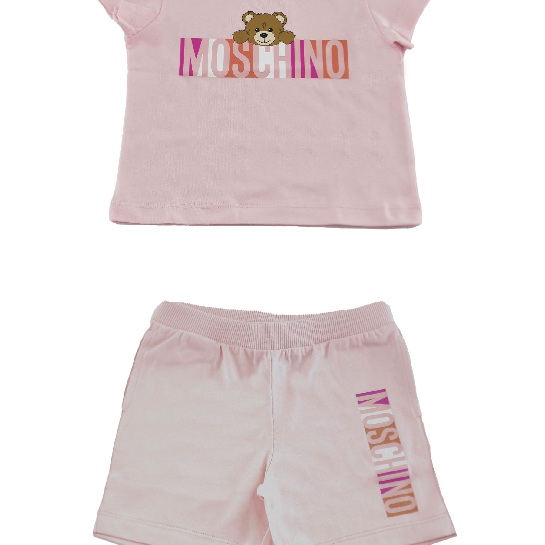 Moschino Sports Set with Three Teddy Bears and Logo