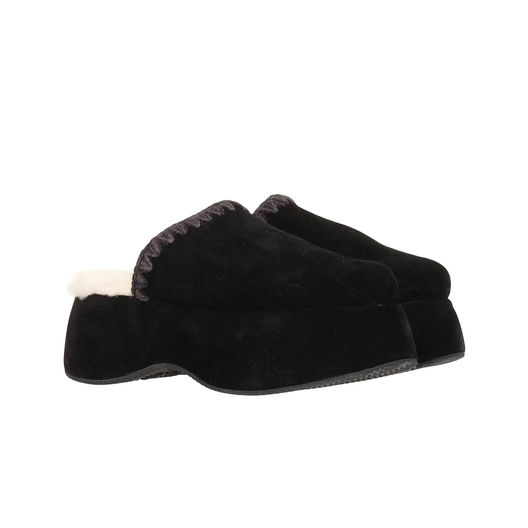 Mou Chunky Platform Suede Sneakers