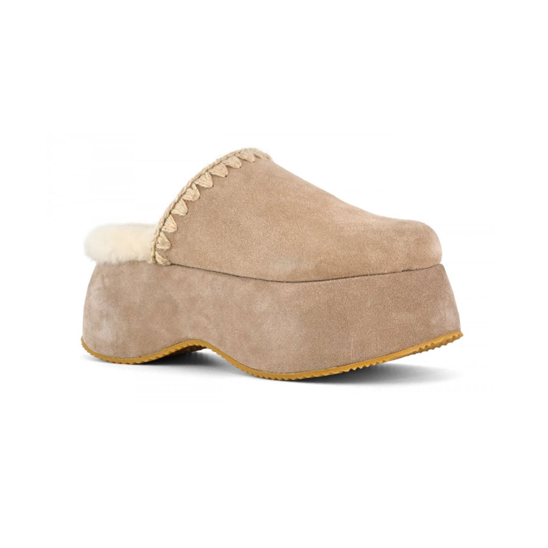 Mou Chunky Platform Suede Sneakers