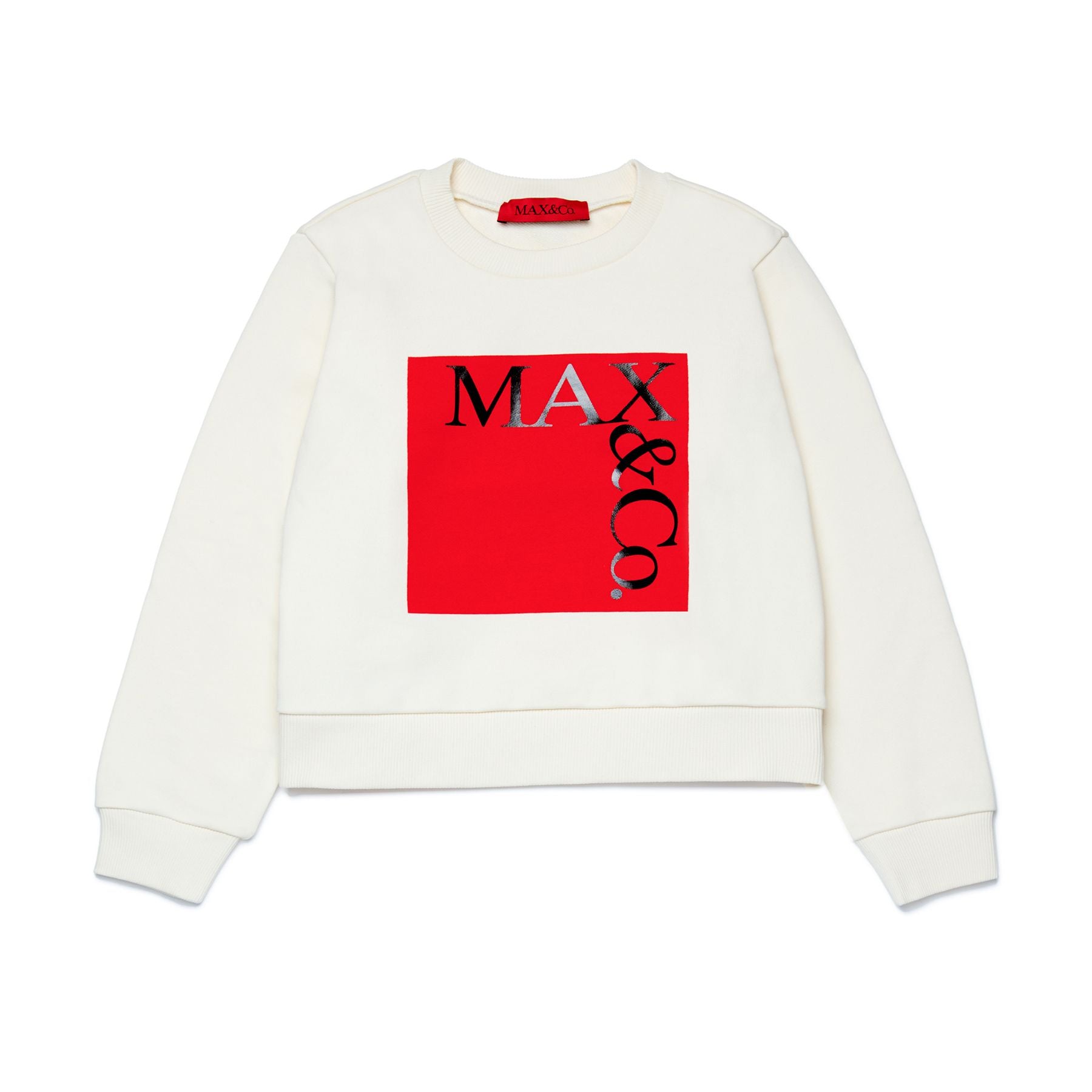 Max&co Over Cropped Sweatshirt