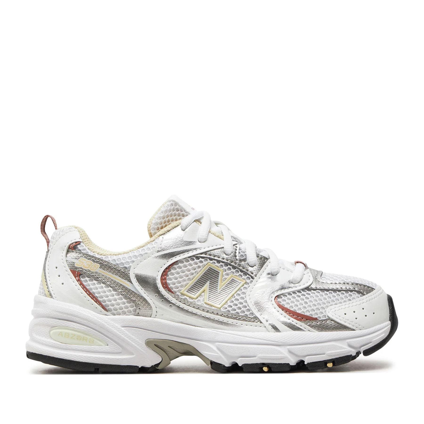 New Balance Sneakers Model 530 White Beige Metal