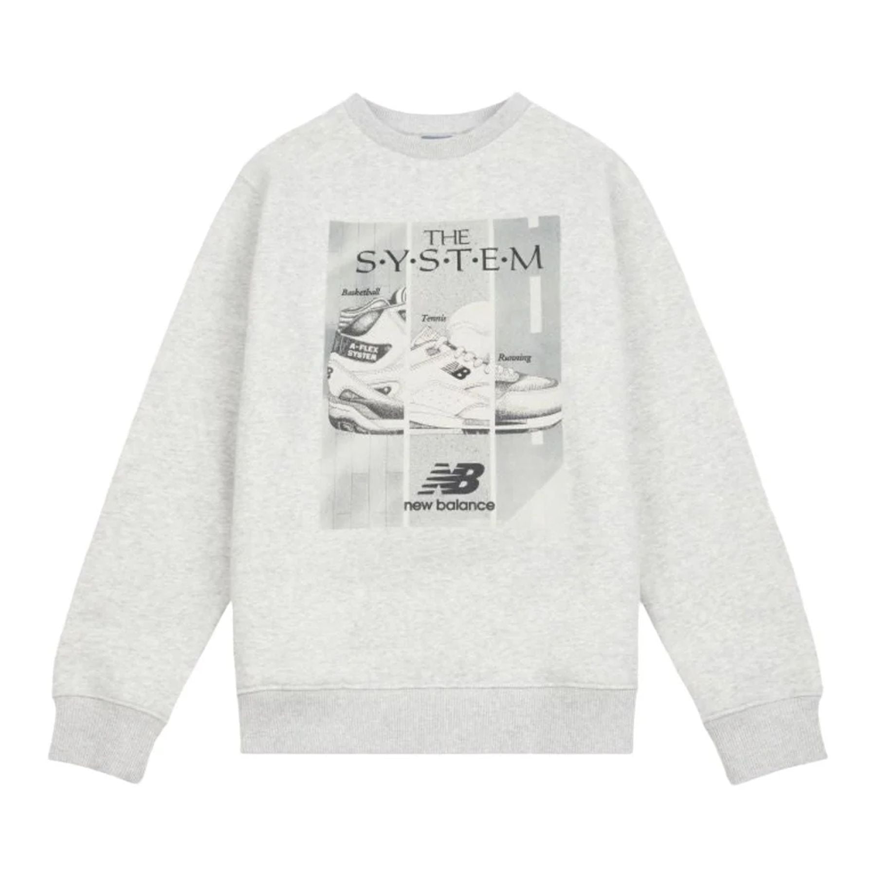 New Balance The System Print Sweatshirt
