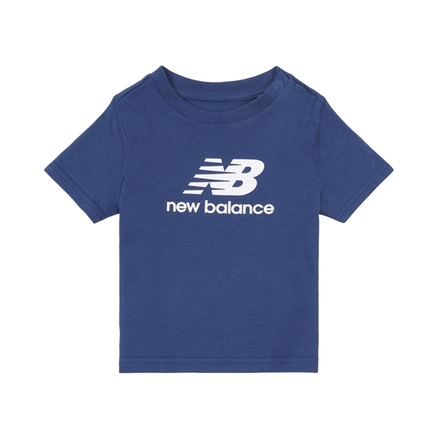 New Balance Cotton T-shirt with Logo Print