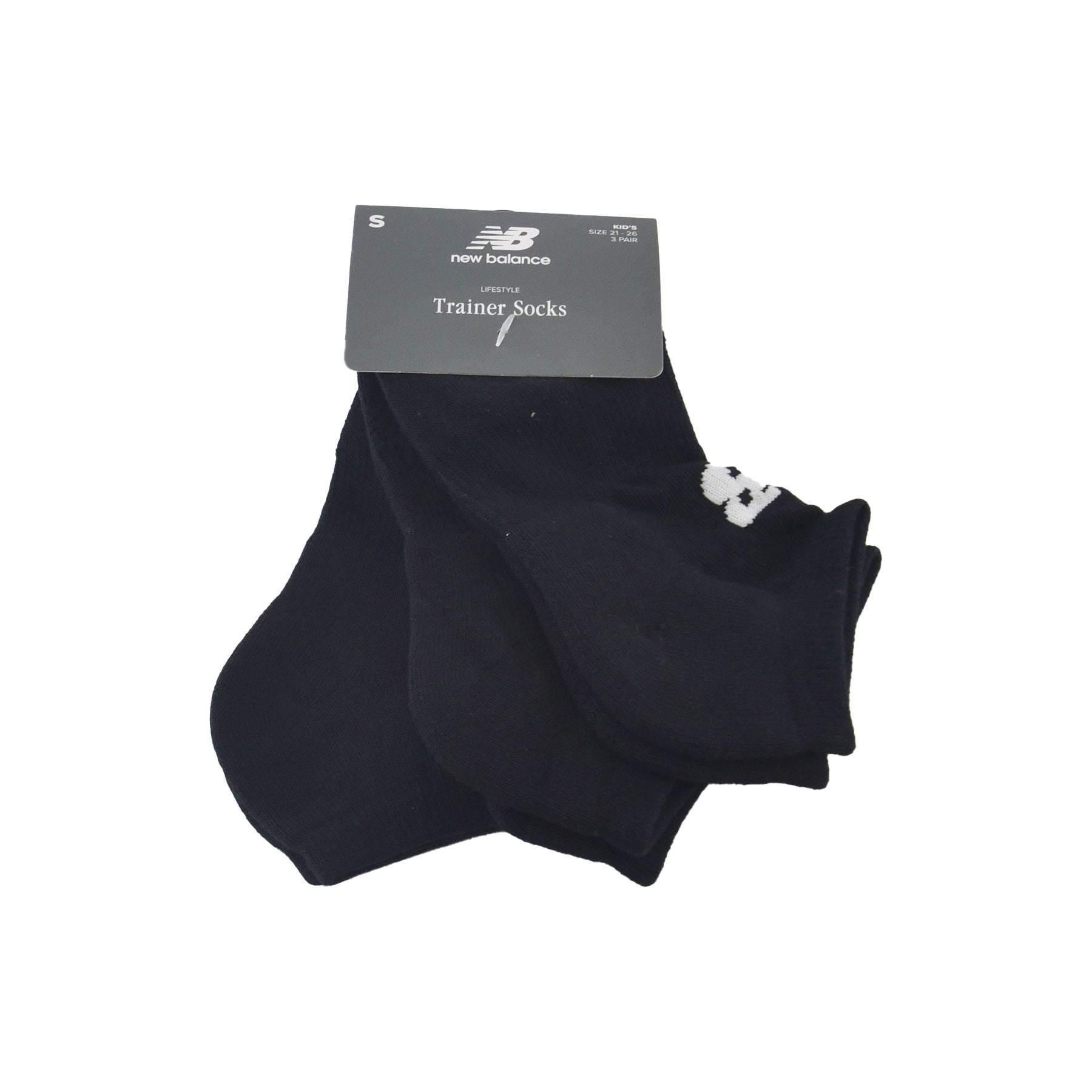 New Balance 3 Pack Trainer Socks
