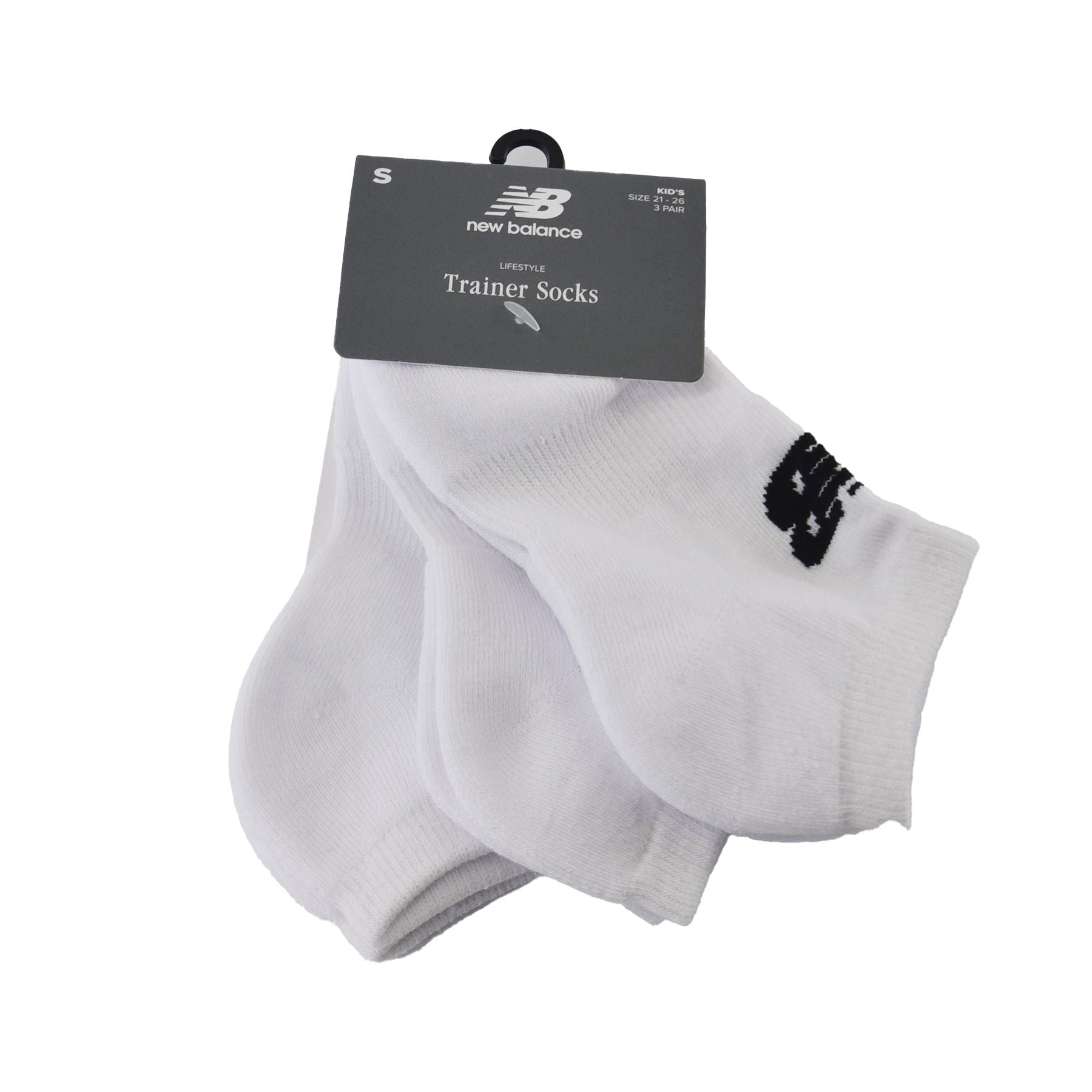 New Balance 3 Pack Trainer Socks