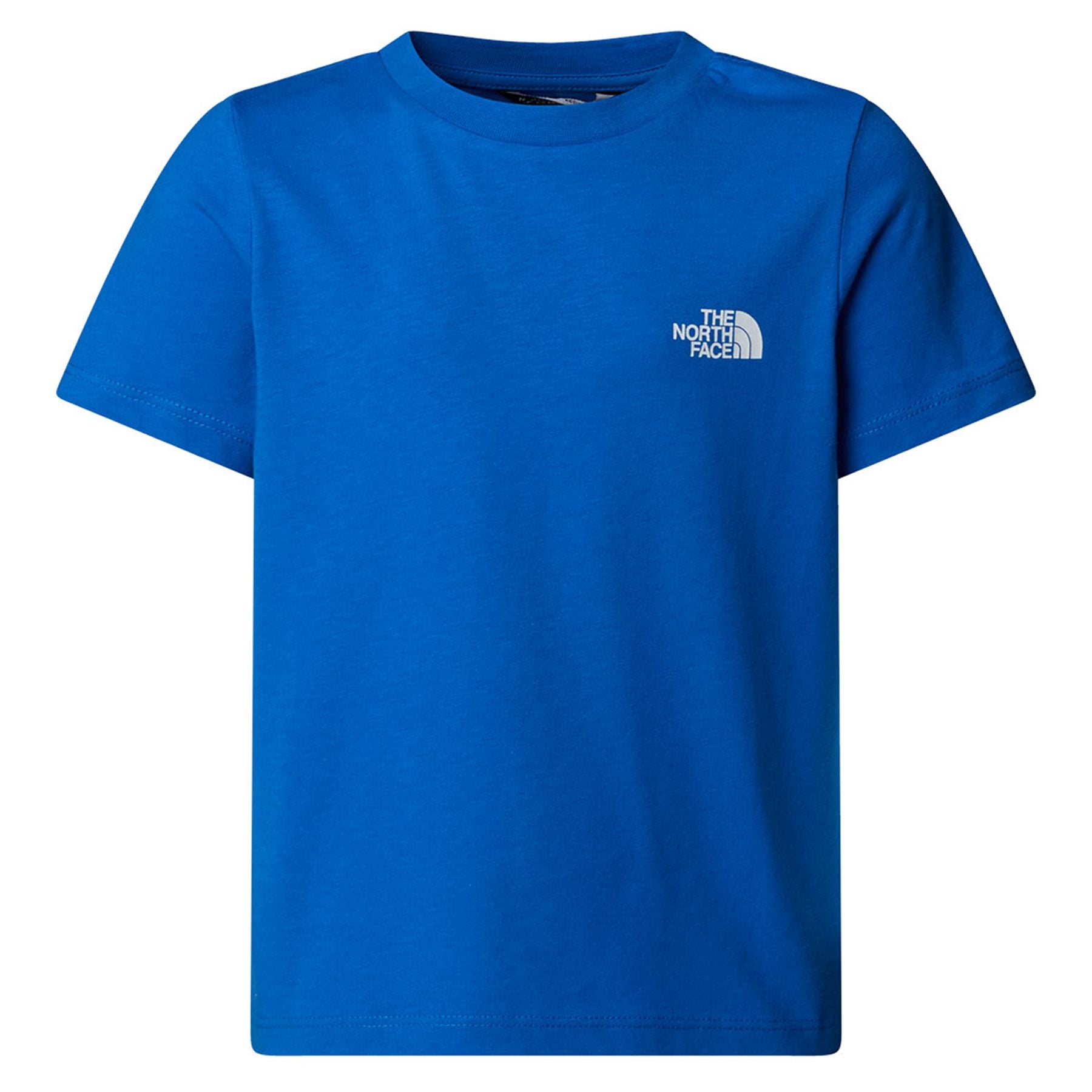 Royal Blue Crew Neck T-Shirt with Double Print