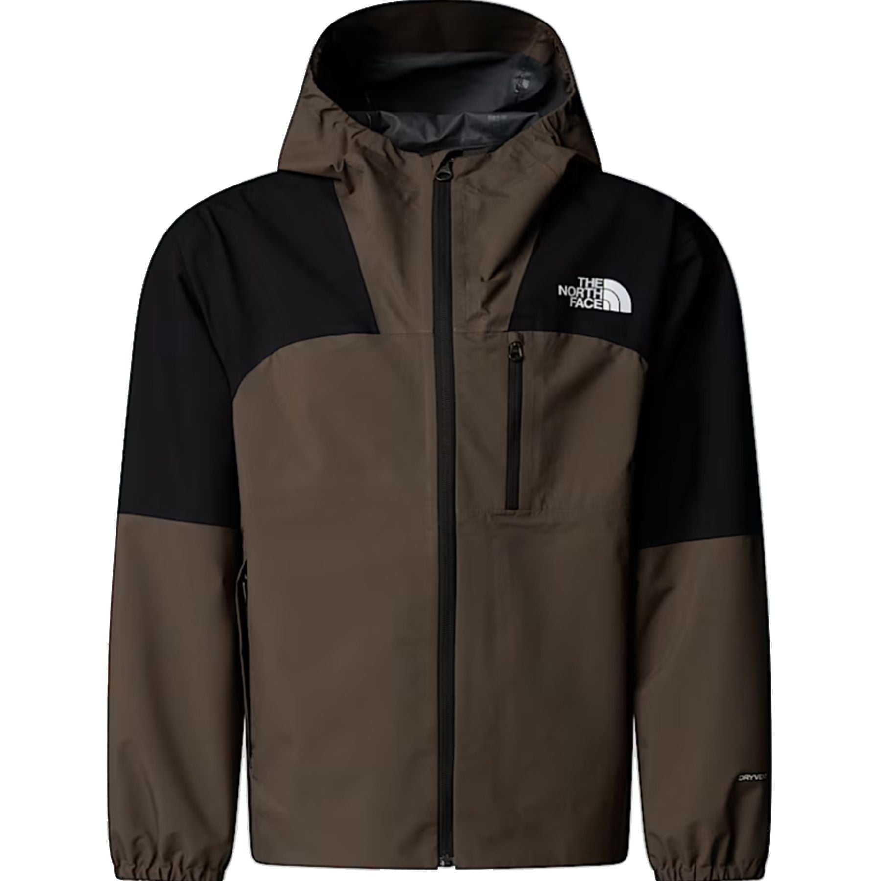 The North Face Boys' Shell Jacket, Green, Black