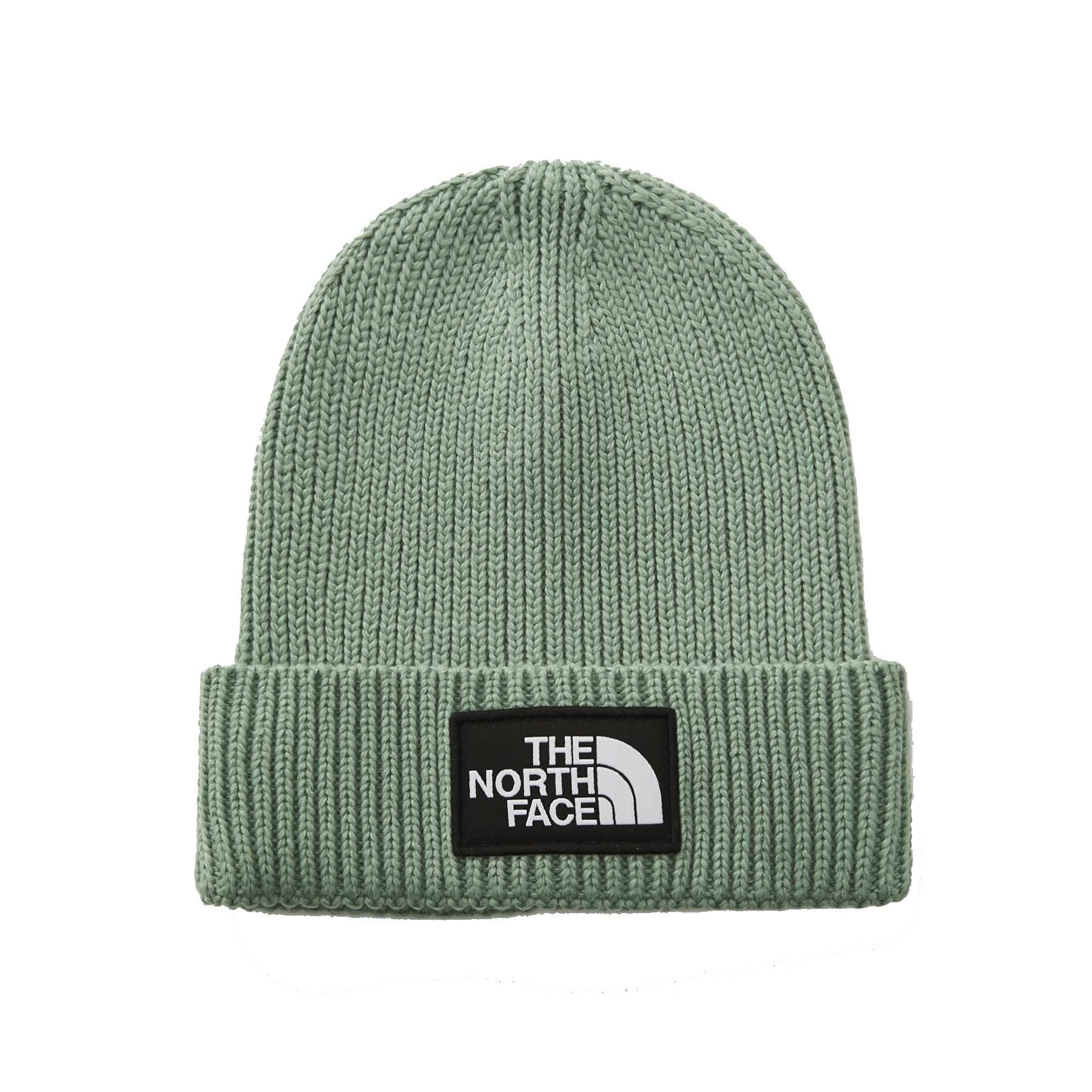 The North Face Sage Green Cable Knit Hat