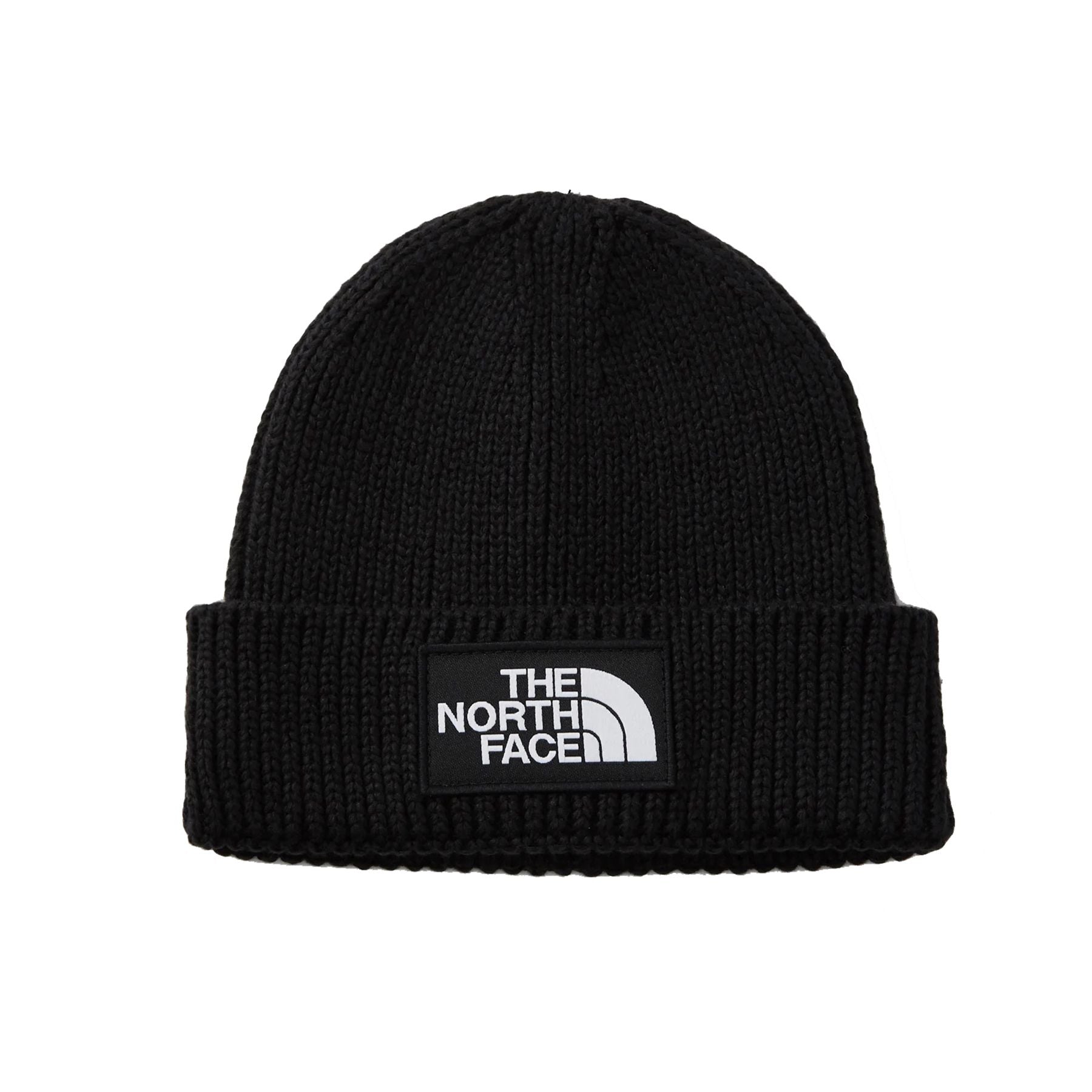 The North Face Black Ribbed Knit Hat