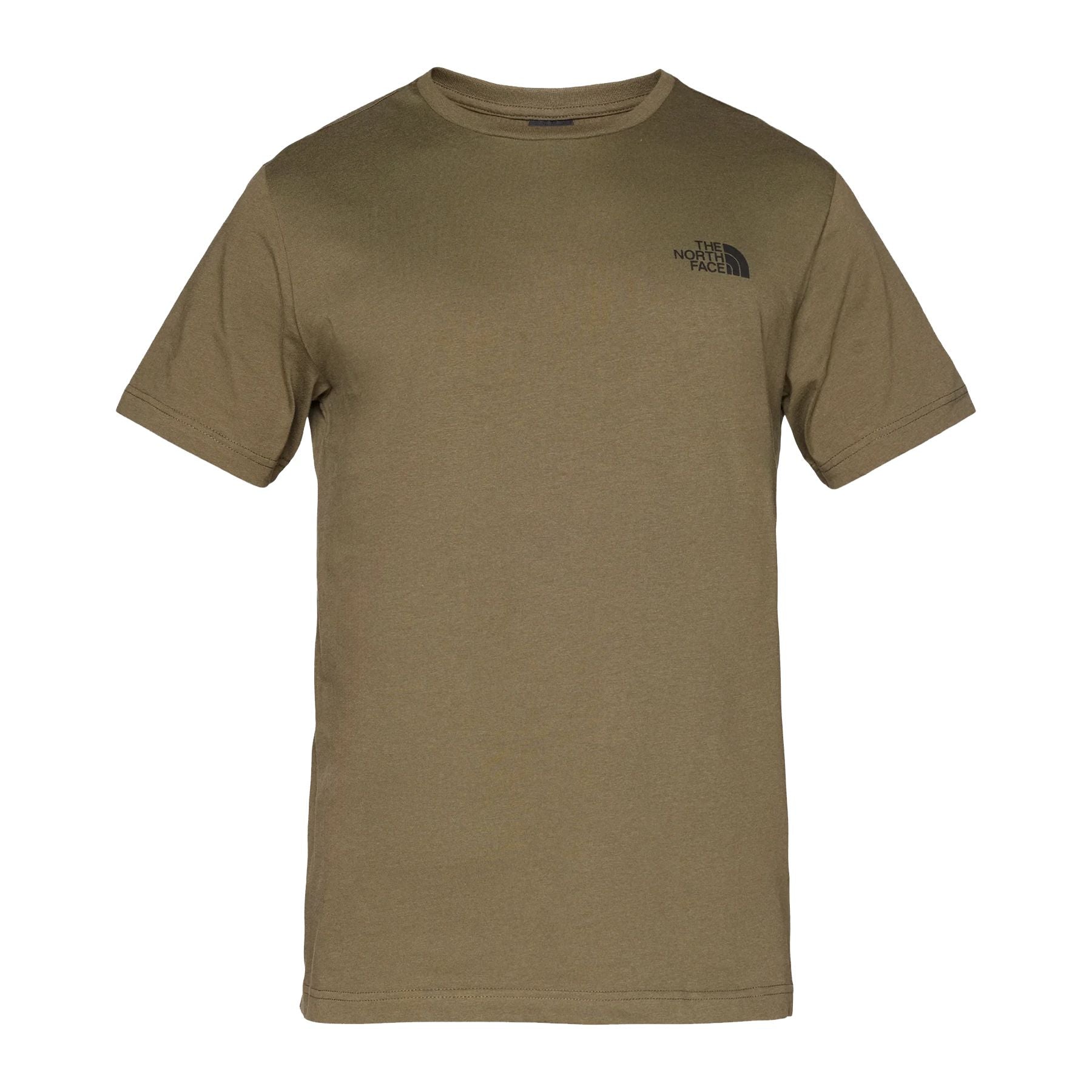 The North Face Green Crew Neck T-Shirt with Print