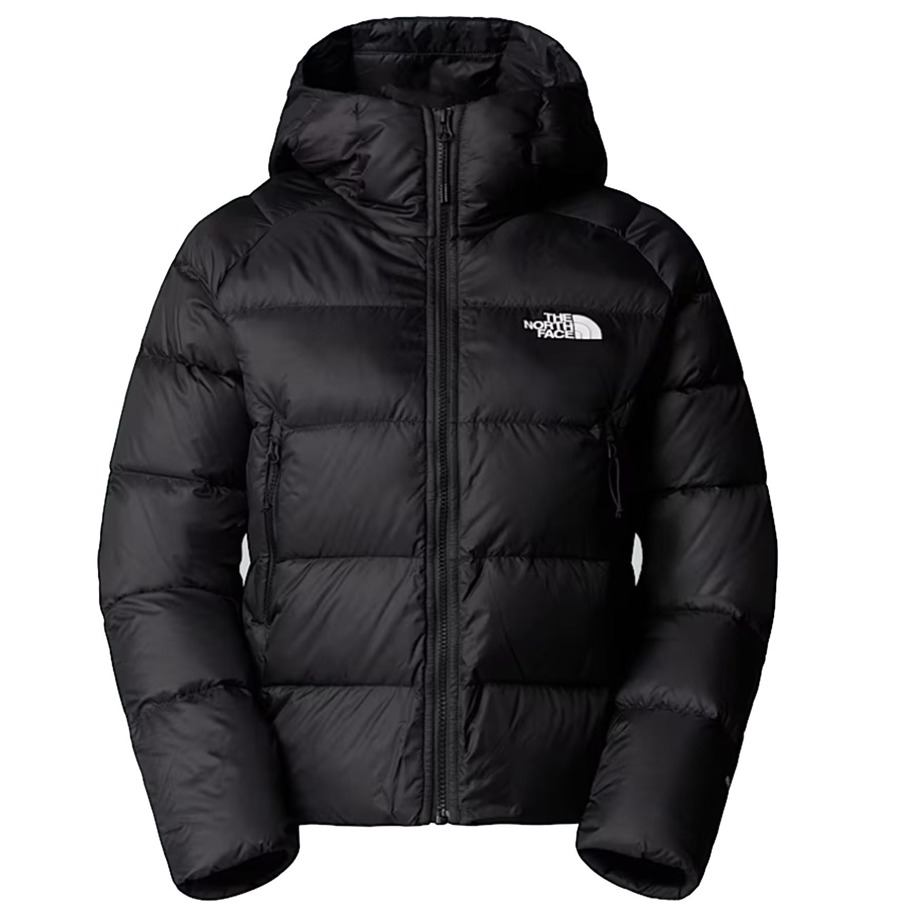The North Face Women's Black Hooded Quilted Down Jacket