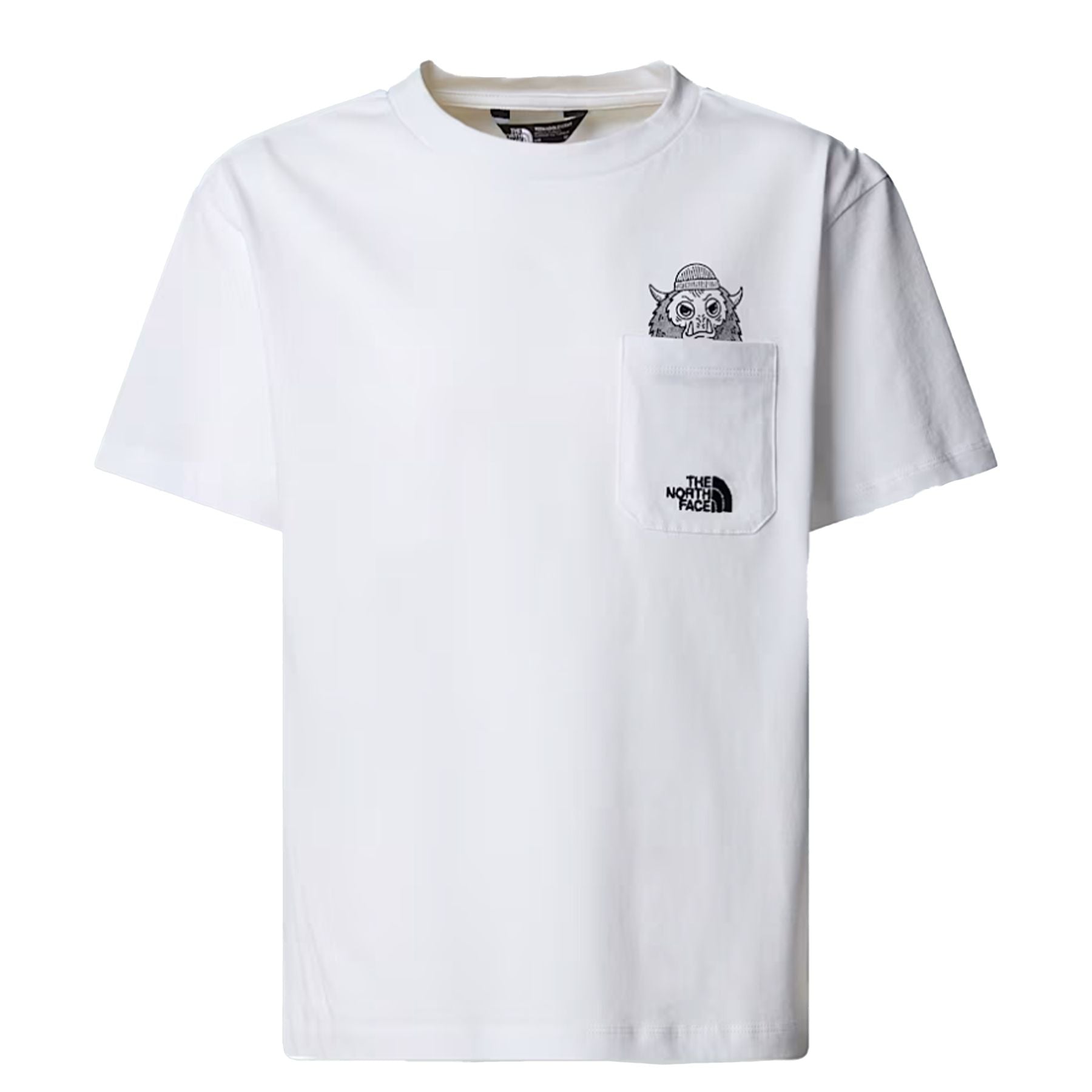 The North Face White Front and Back Graphic T-Shirt
