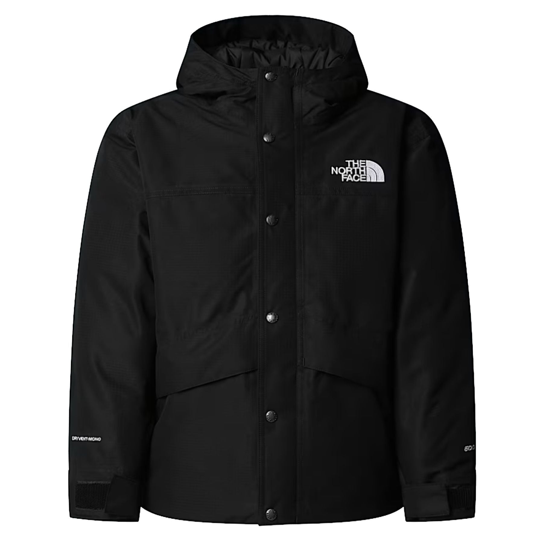 The North Face Boys' Black Hooded Down Jacket