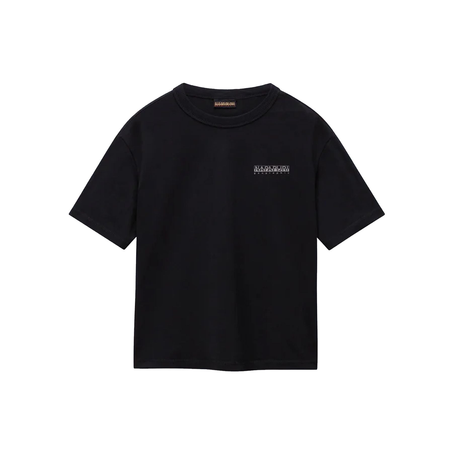 Napapijri Comfortable Crew Neck T-Shirt Black Over