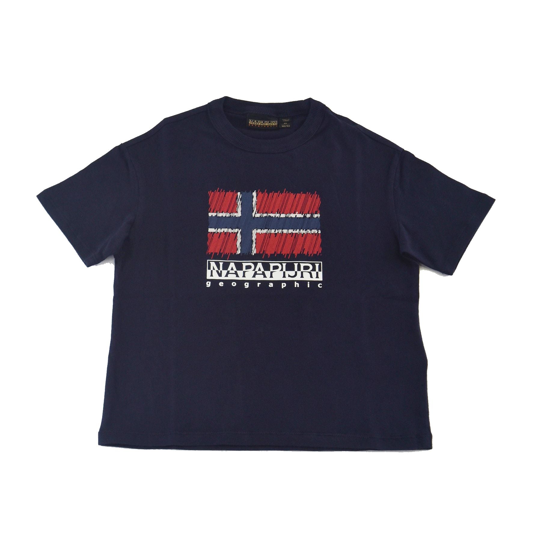 Napapijri Adige Crew Neck T-Shirt Blue