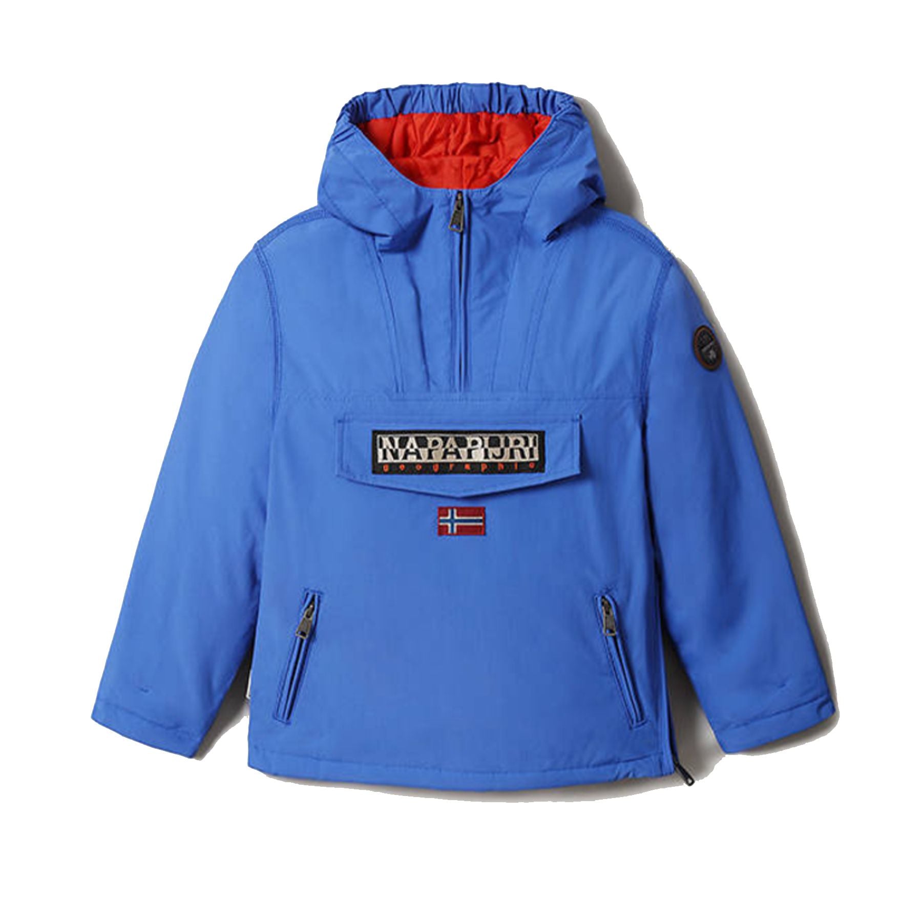 Napapijri Padded Nylon Jacket with Fixed Hood
