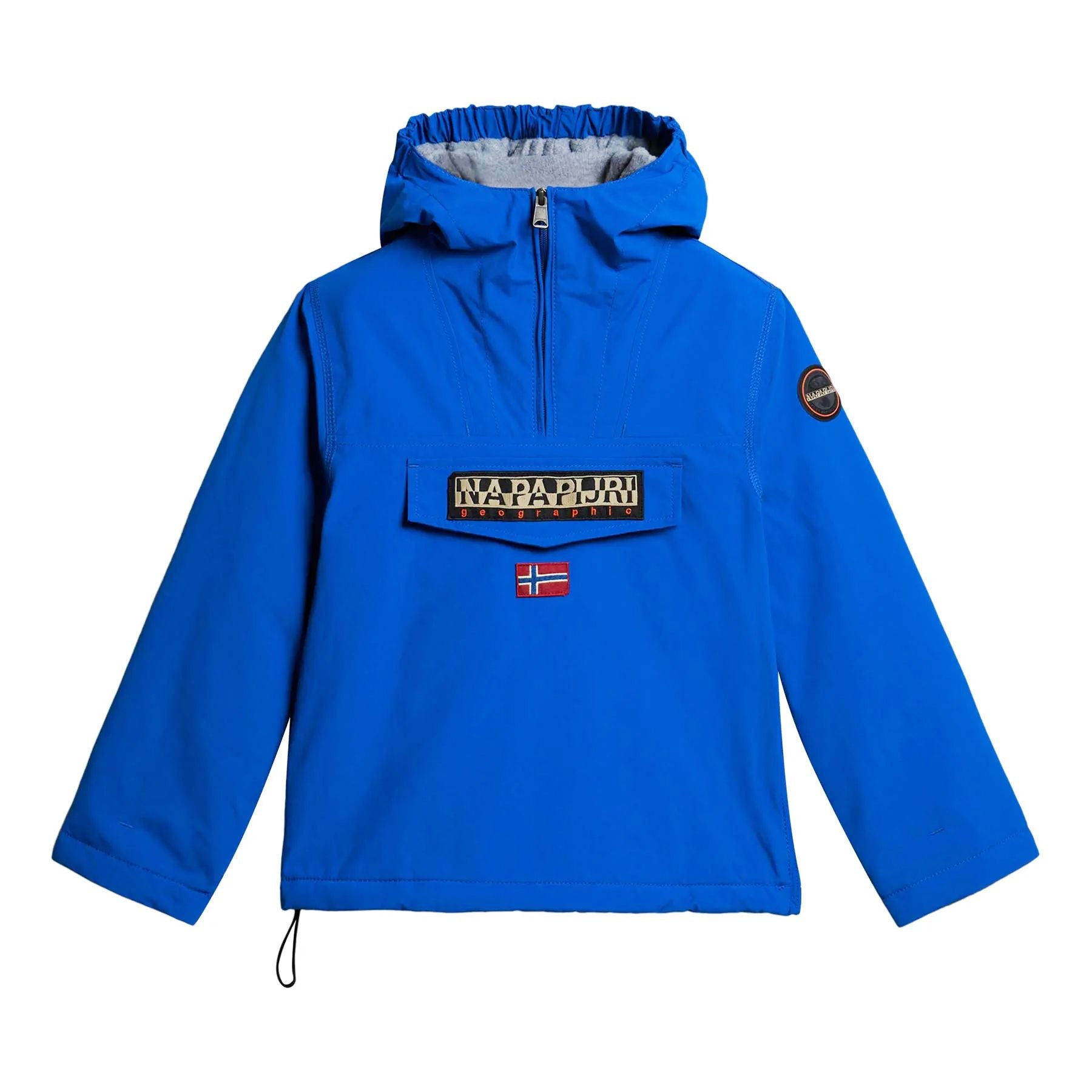 Napapijri Nylon Jacket with Fixed Hood and Recycled Down-Free Padding