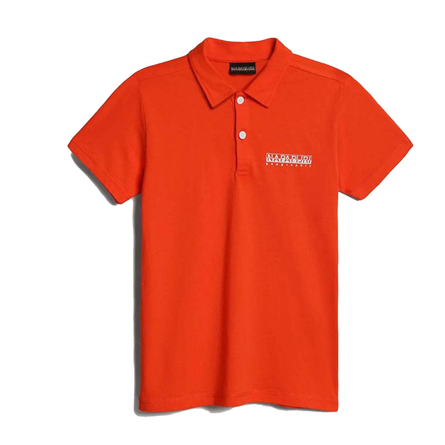Napapijri Jersey Polo with Logo Print