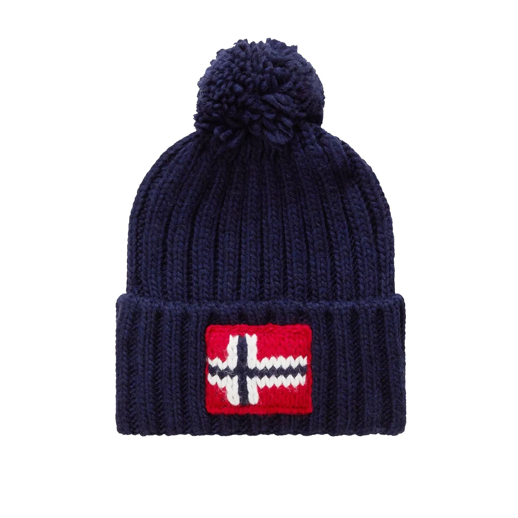 Napapijri Braided Knit Hat Cin Flag Semiury