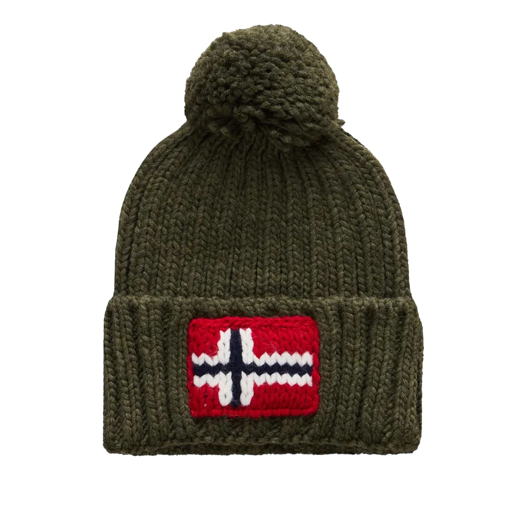 Napapijri Braided Knit Hat Cin Flag Semiury