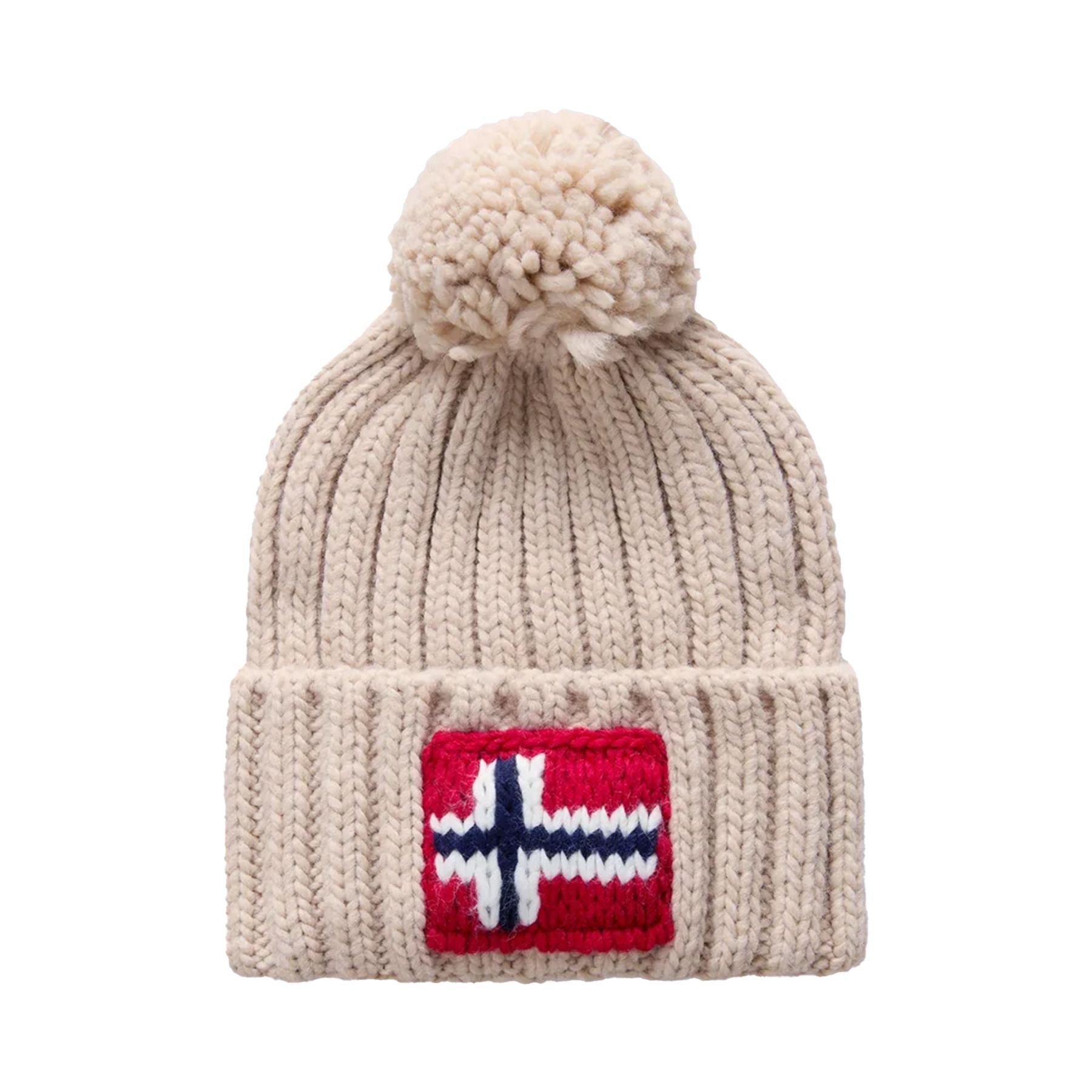 Napapijri Braided Knit Hat Cin Flag Semiury