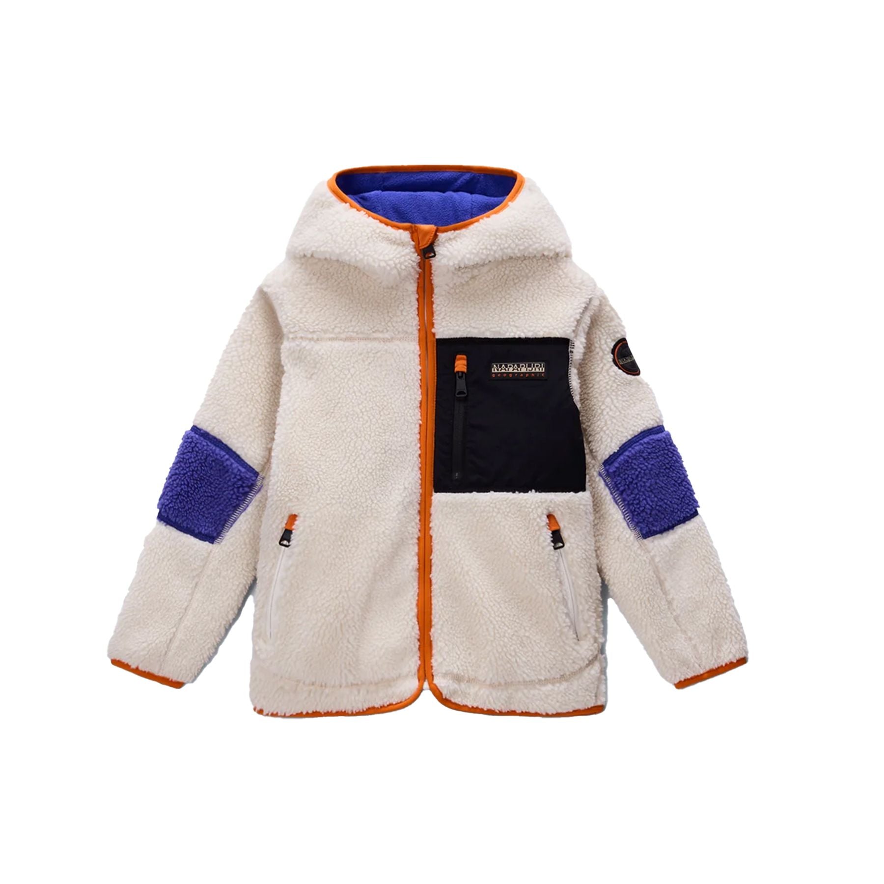 Napapijri Yupik Full Zip Beige Fleece Jacket