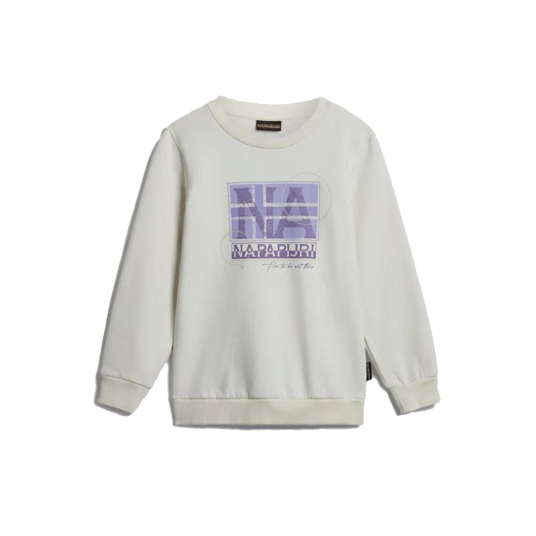 Printed crewneck sweatshirt