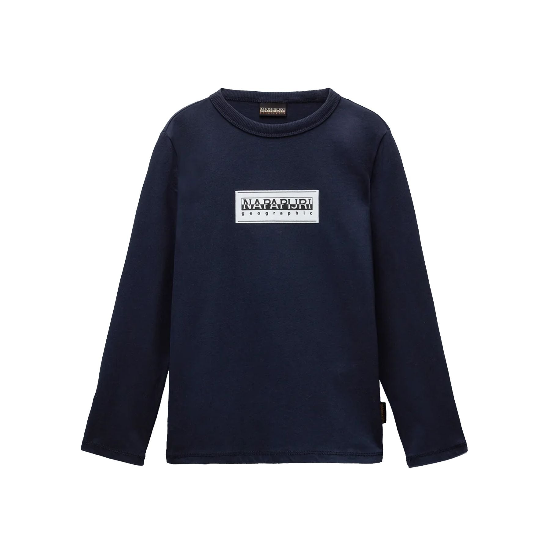 Napapijri Blue Chamois Crew Neck T-shirt