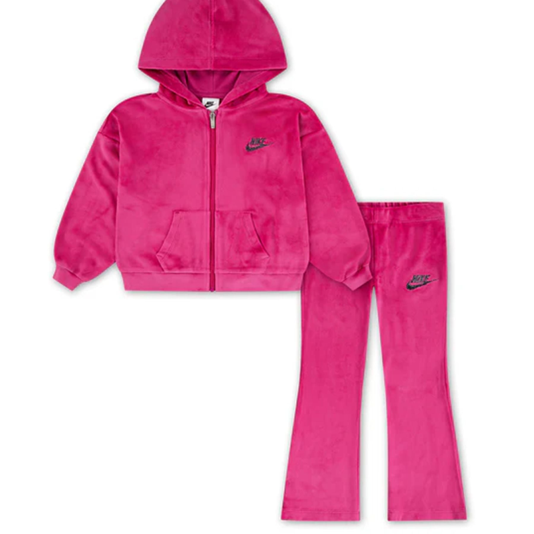 Nike Velvet Sportswear Set with Sweatshirt and Trousers