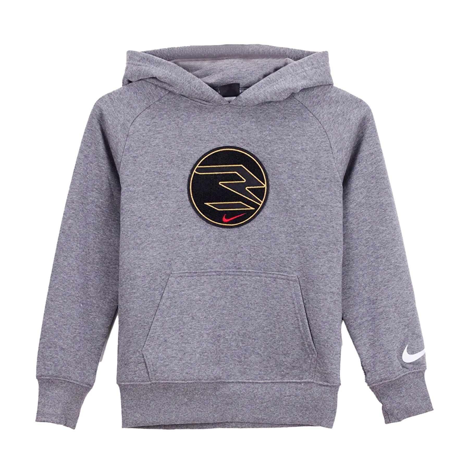 Nike Grey Hoodie with Front Patch