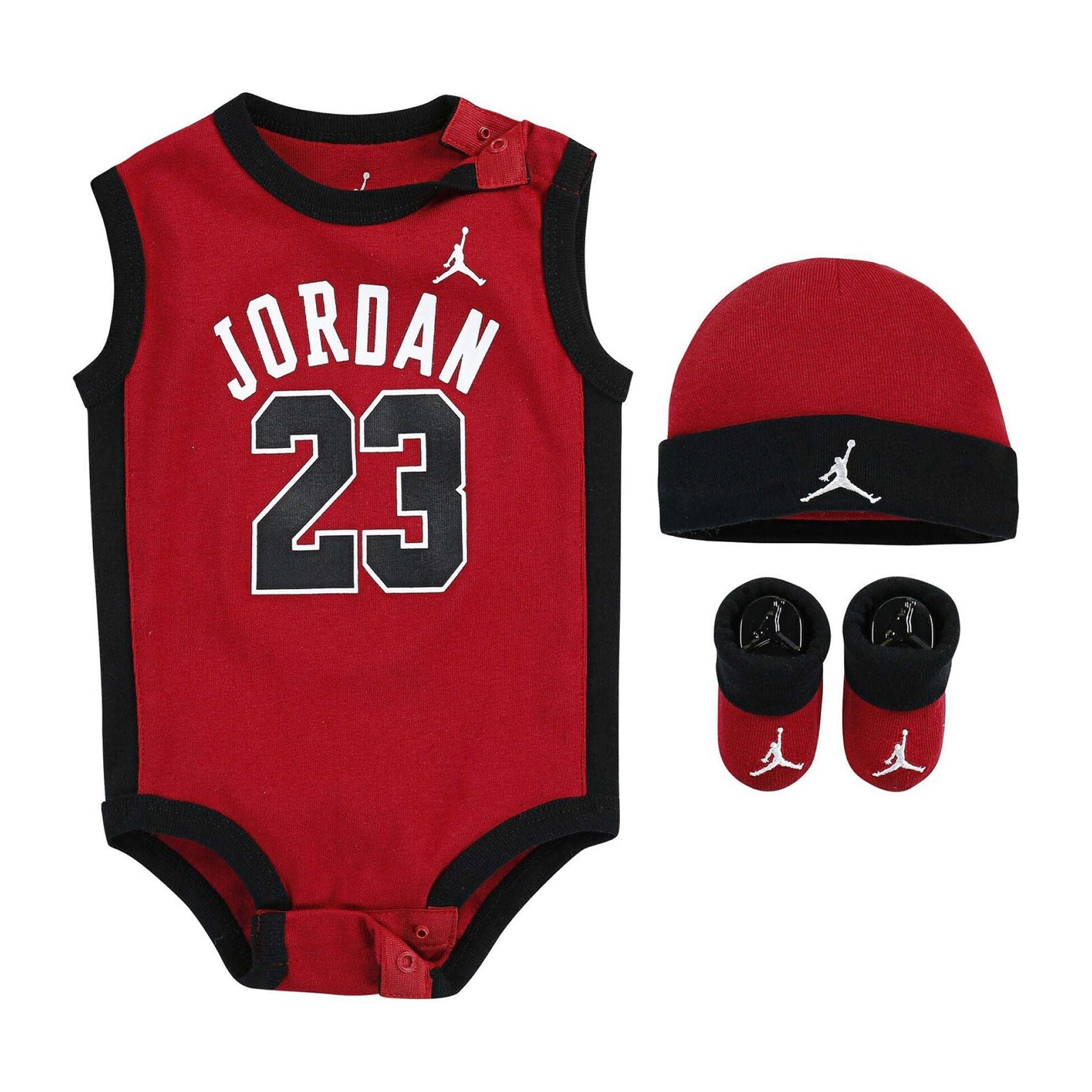 Nike Jordan 23 Red Baby Gift Set