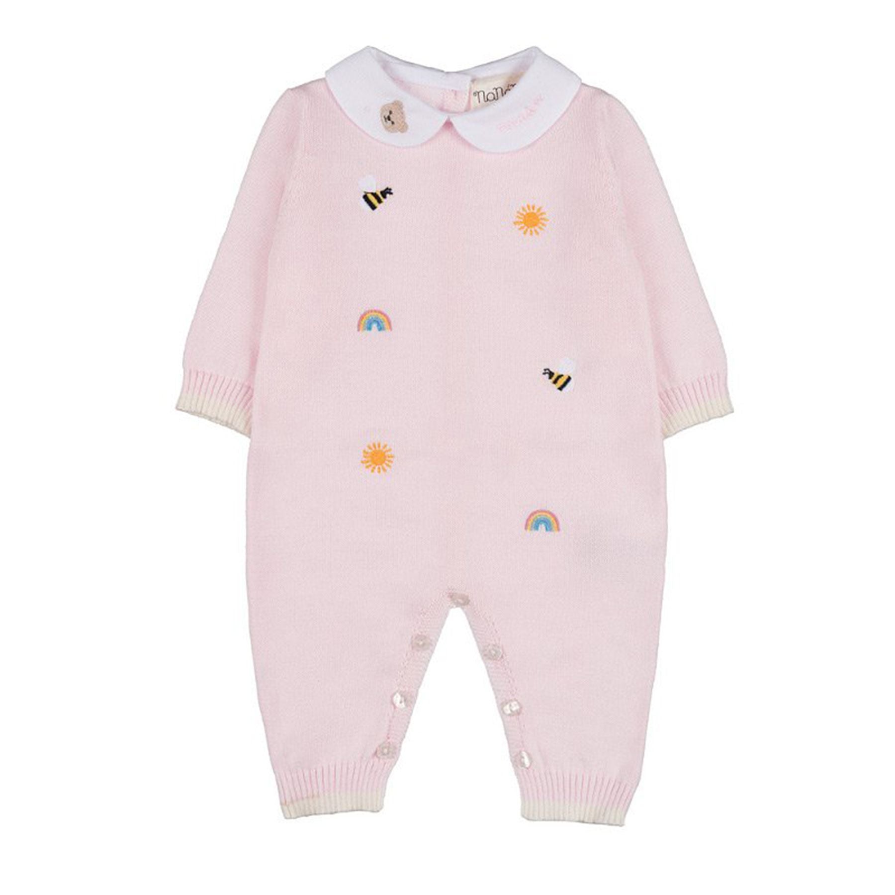 Nanan Onesie with Graphic and Collar
