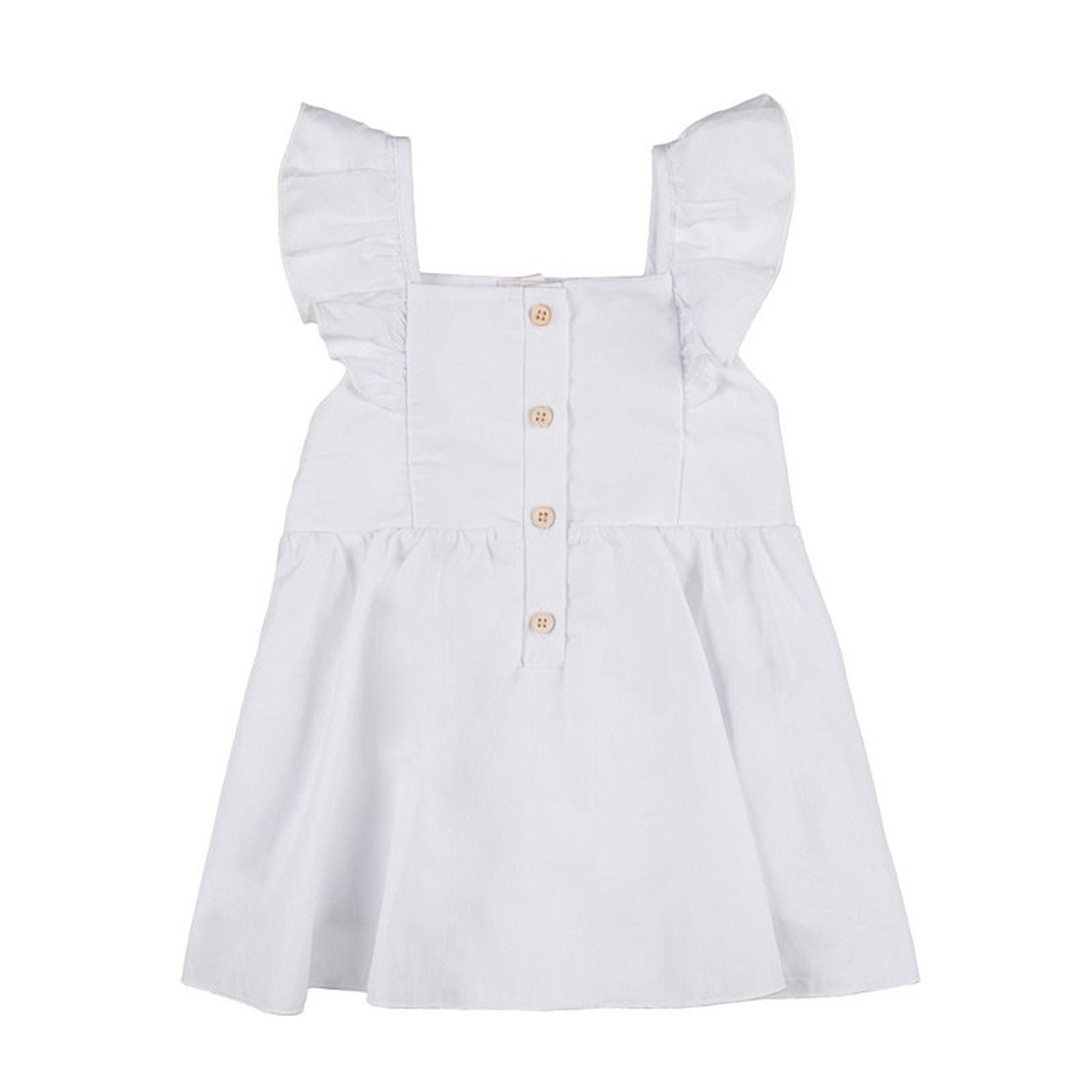 Nanan Bodysuit Dress with Ruffles