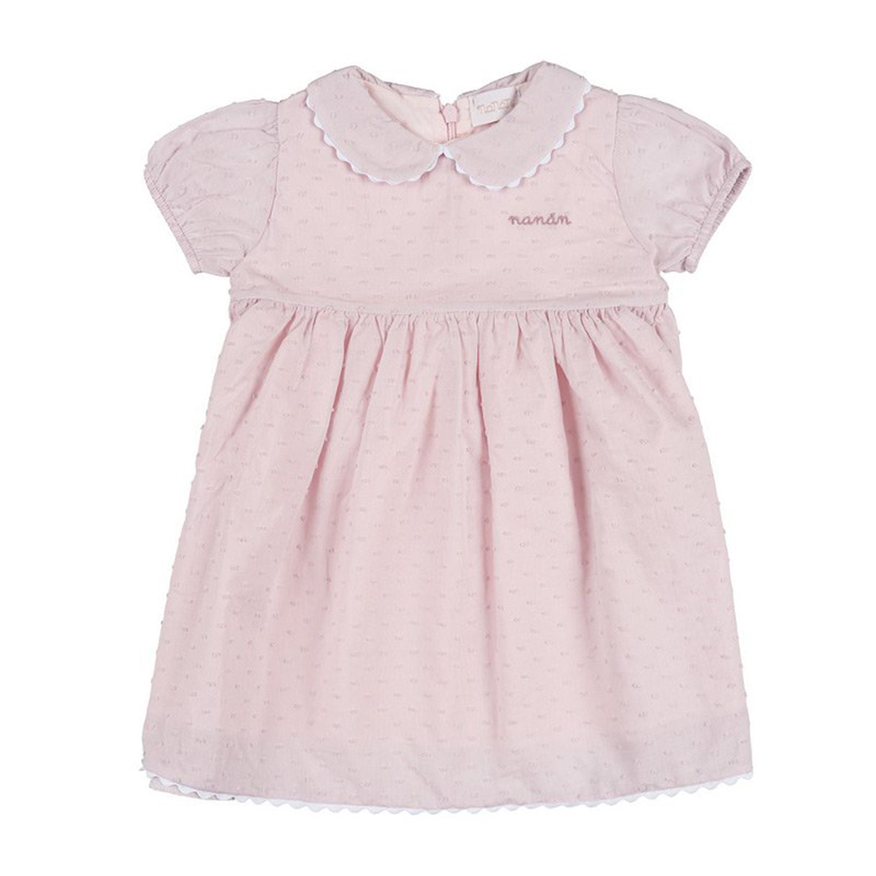 Nanan Dress with Culotte in Plumetis