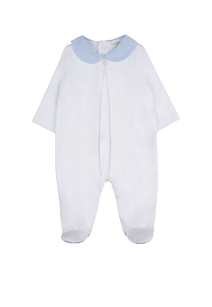 Nanan Tutina con Colletto A Righe Bianco